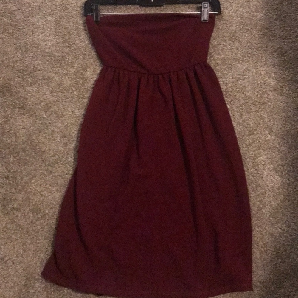 Maroon dress